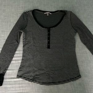 VS Striped Long Sleeve Top 🩷